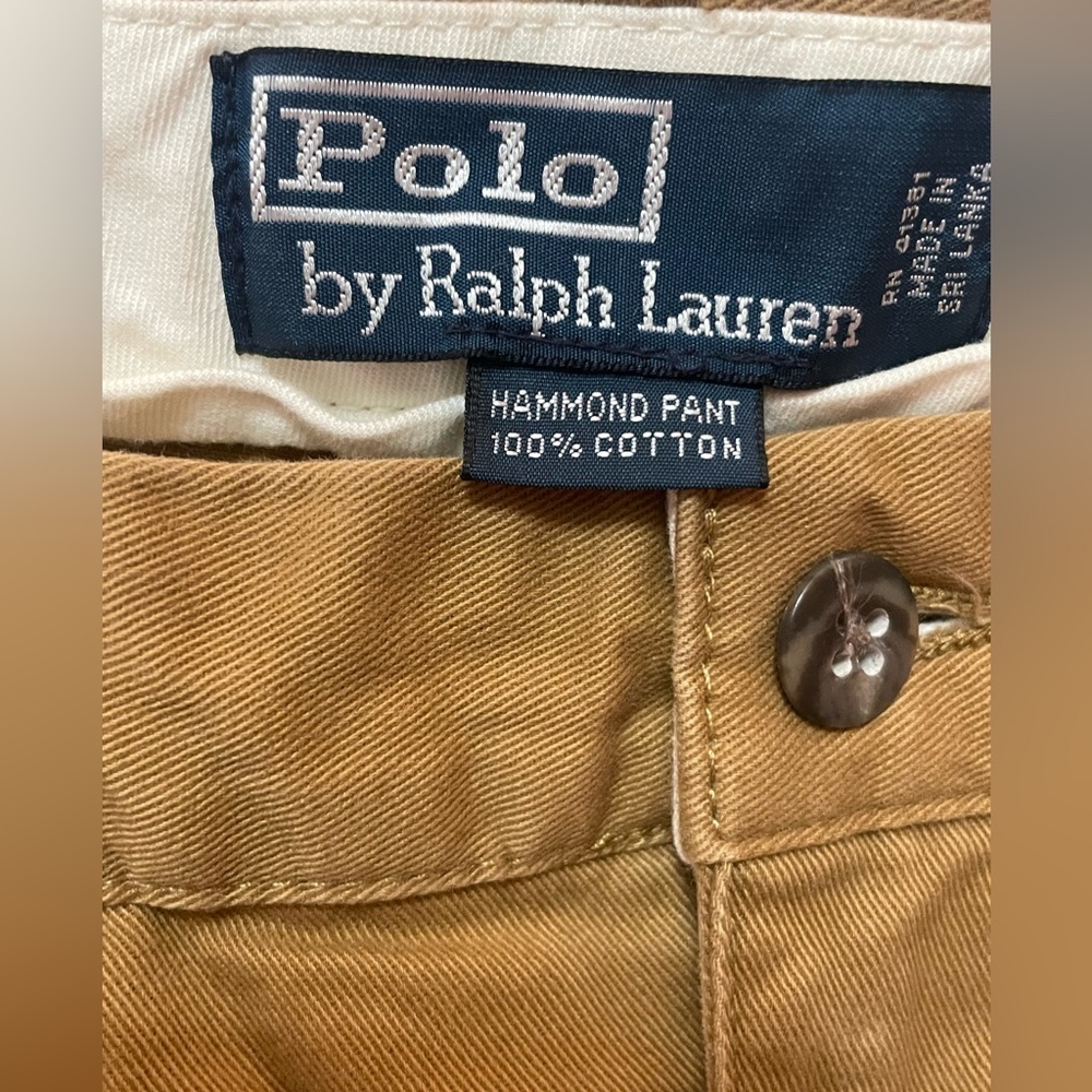 Ralph Lauren, rust color pants